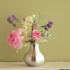 pewter vase , home decor vases for flowers, Danforth Vermont Pewter, pewter vases and  oil lamps