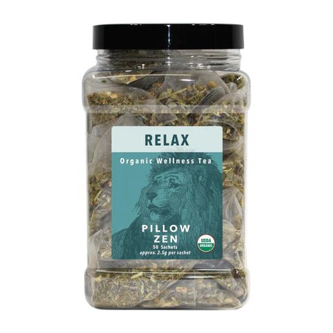 White Lion Tea - Relax ( Pillow Zen ) Tea - My Spa Shop