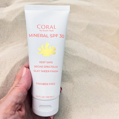 South Seas - Coral Mineral SPF 30 lotion - My Spa Shop