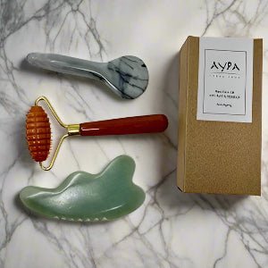Cecily Braden Spa & Wellness - Jade Gua Sha Facial Massage Tools - My Spa Shop