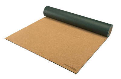 Jade Yoga - Jade Yoga, Cork Yoga Mat - My Spa Shop
