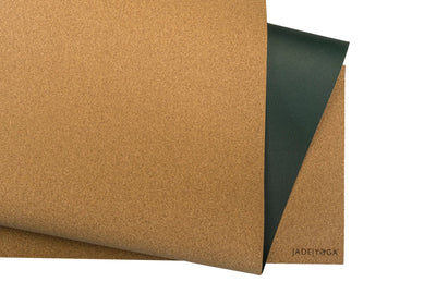 Jade Yoga - Jade Yoga, Cork Yoga Mat - My Spa Shop