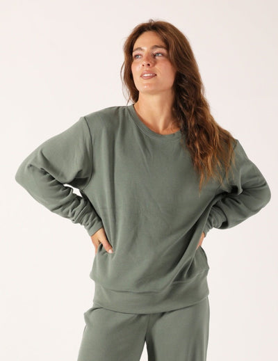 Glyder - Women's Long Sleeve Fleece Sweatshirt - My Spa Shop
