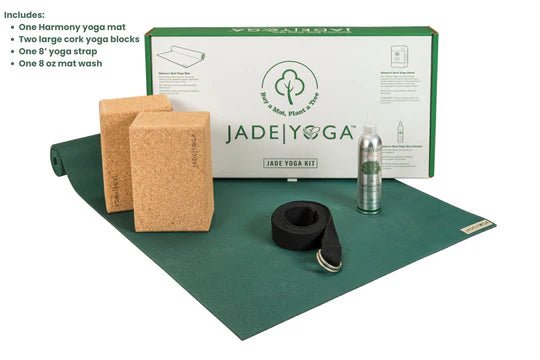 Jade Yoga - Yoga Mat Kit , Meditation Essentials - My Spa Shop