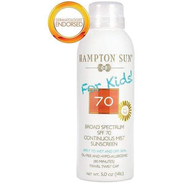 Hampton Sun SPF 70 for Kids Continuous Mist Sunscreen - My Spa Shop